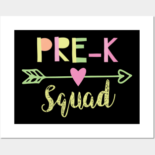 Pre-K Squad Posters and Art